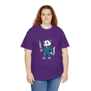 Horror Movie Cats Unisex Heavy Cotton Tee