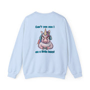 Busy Gaming Unicorn Unisex Heavy Blend™ Crewneck Sweatshirt