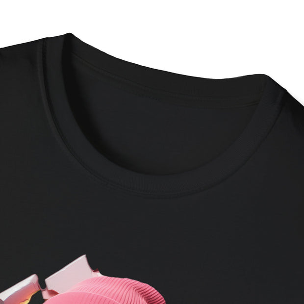 Valentines Dragon 2 Sided Unisex Softstyle T-Shirt