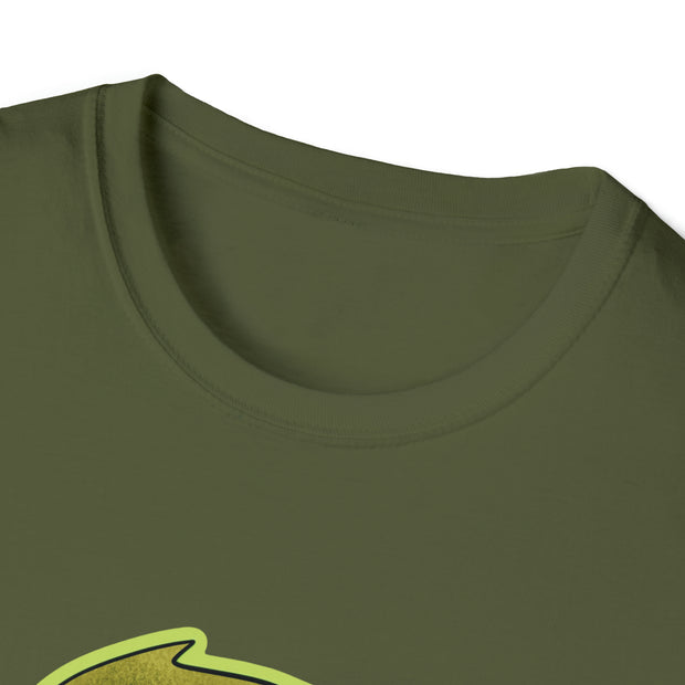 Christmas cat Unisex Softstyle T-Shirt