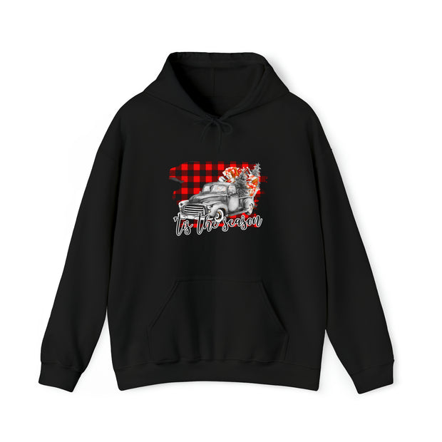 Christmas truck Unisex Heavy Blend™ Hooded Sweatshirt