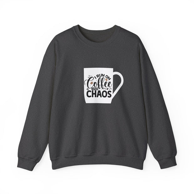 Coffee and Chaos Unisex Heavy Blend™ Crewneck Sweatshirt