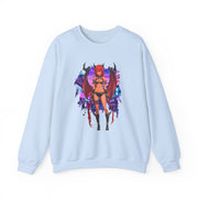 Anime Female Demon Unisex Heavy Blend™ Crewneck Sweatshirt