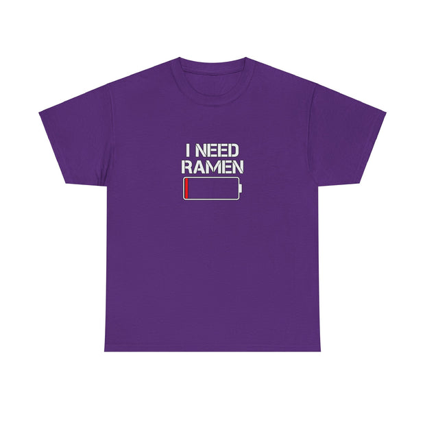 I Need Ramen Unisex Heavy Cotton Tee