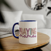 Praying Mama Accent Mugs, 11oz
