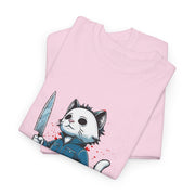 Horror Movie Cats Unisex Heavy Cotton Tee