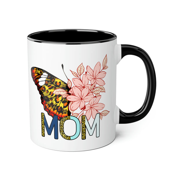 Butterfly Mom Accent Mugs, 11oz