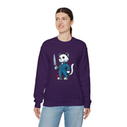 Horror Movie Cats Unisex Heavy Blend™ Crewneck Sweatshirt