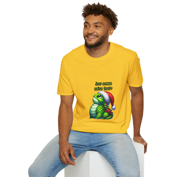 Christmas Dragon Unisex Softstyle T-Shirt