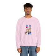 Christmas cat Unisex Heavy Blend™ Crewneck Sweatshirt