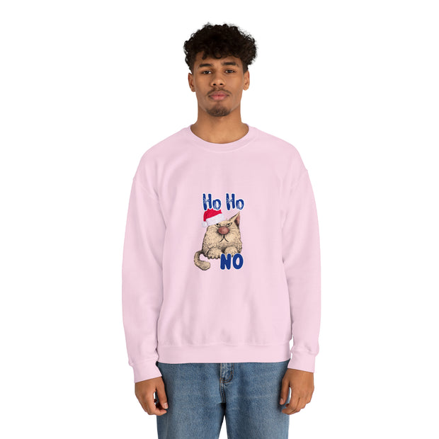 Christmas cat Unisex Heavy Blend™ Crewneck Sweatshirt