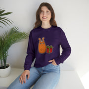 Christmas cat Unisex Heavy Blend™ Crewneck Sweatshirt