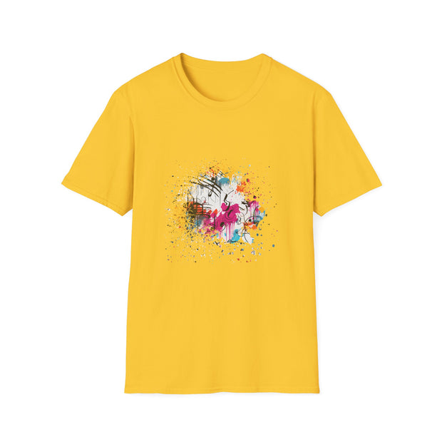 Musical Splash Unisex Softstyle T-Shirt