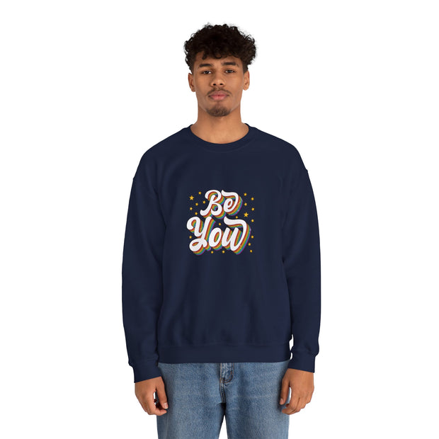 Be You Pride Unisex Heavy Blend™ Crewneck Sweatshirt