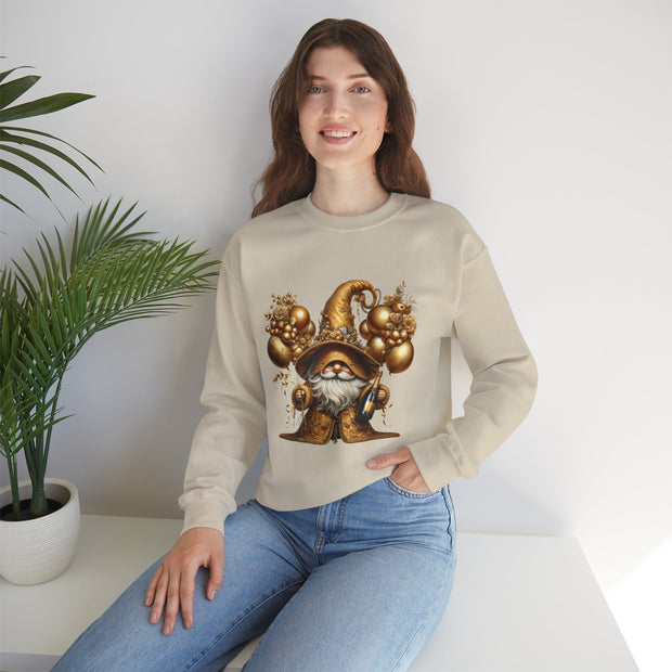 New Year Gnome Unisex Heavy Blend™ Crewneck Sweatshirt