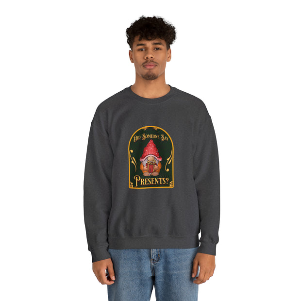 Gnome Presents Unisex Heavy Blend™ Crewneck Sweatshirt