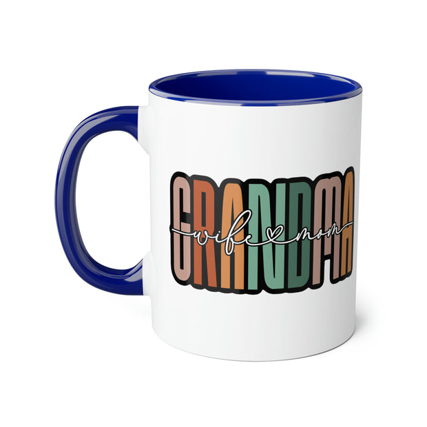 Grandma Accent Mugs, 11oz