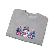 Pastel Snowman Unisex Heavy Blend™ Crewneck Sweatshirt