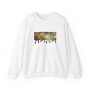 Golden Musical Notes Unisex Heavy Blend™ Crewneck Sweatshirt