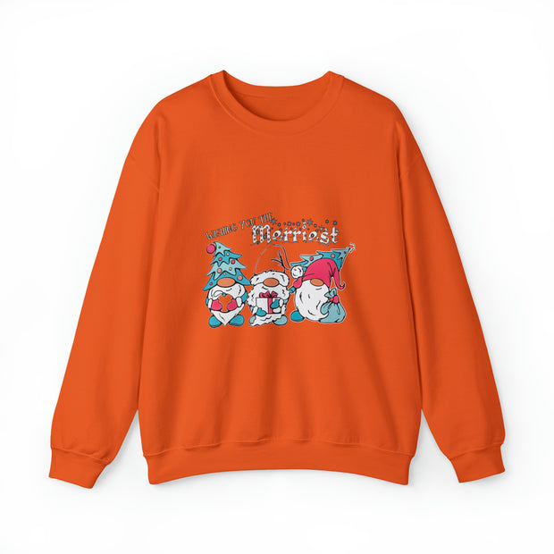 Gnome Christmas Unisex Heavy Blend™ Crewneck Sweatshirt