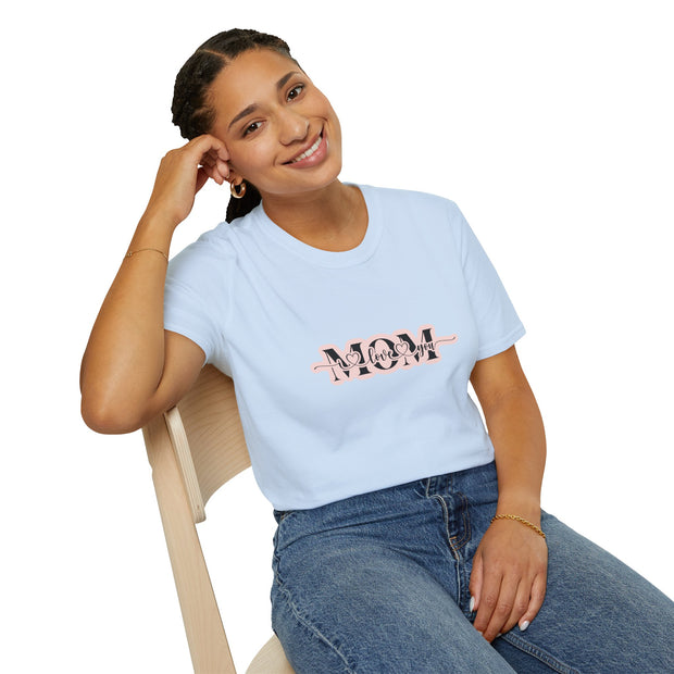 I Love You Mom Unisex Softstyle T-Shirt