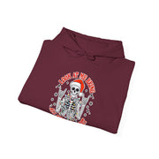 Festive Skeleton Unisex Heavy Blend™ Hooded Sweatshirt