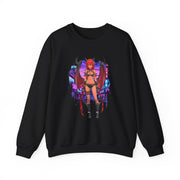 Anime Female Demon Unisex Heavy Blend™ Crewneck Sweatshirt