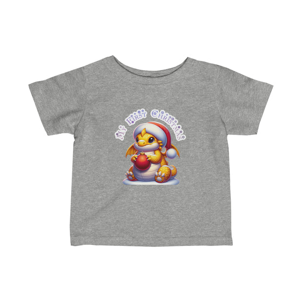 Christmas DragonnInfant Fine Jersey Tee