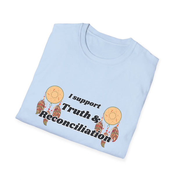 I Support Truth & Reconciliation Unisex Softstyle T-Shirt
