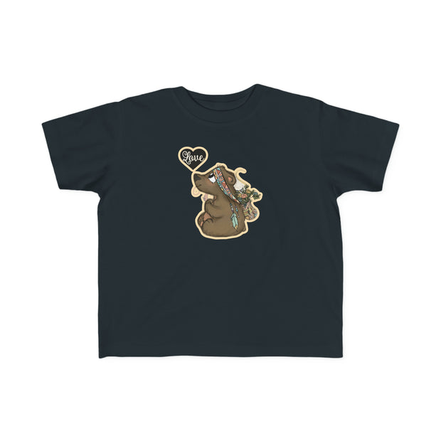 Love baby bear Toddler's Fine Jersey Tee