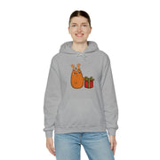 Christmas cat Unisex Heavy Blend™ Hooded Sweatshirt