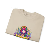 Graffiti Anime Girls Unisex Heavy Blend™ Crewneck Sweatshirt
