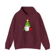 Christmas cat Unisex Heavy Blend™ Hooded Sweatshirt