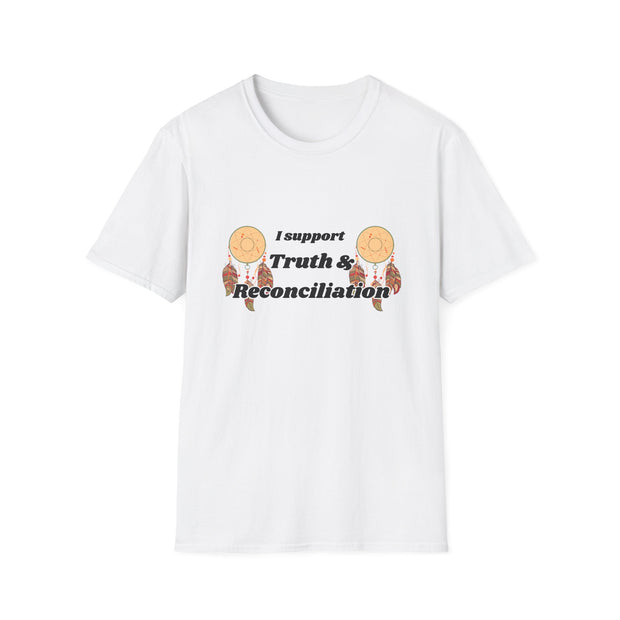 I Support Truth & Reconciliation Unisex Softstyle T-Shirt