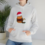 Christmas cat Unisex Heavy Blend™ Hooded Sweatshirt
