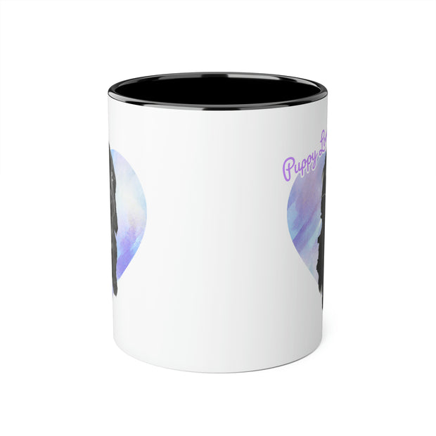Puppy Love Accent Mugs, 11oz