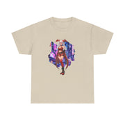 Anime Female Demon Unisex Heavy Cotton Tee