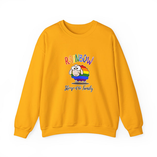 Rainbow Sheep Unisex Heavy Blend™ Crewneck Sweatshirt