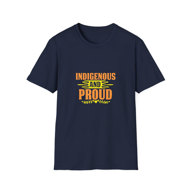 Indigenous and Proud Unisex Softstyle T-Shirt