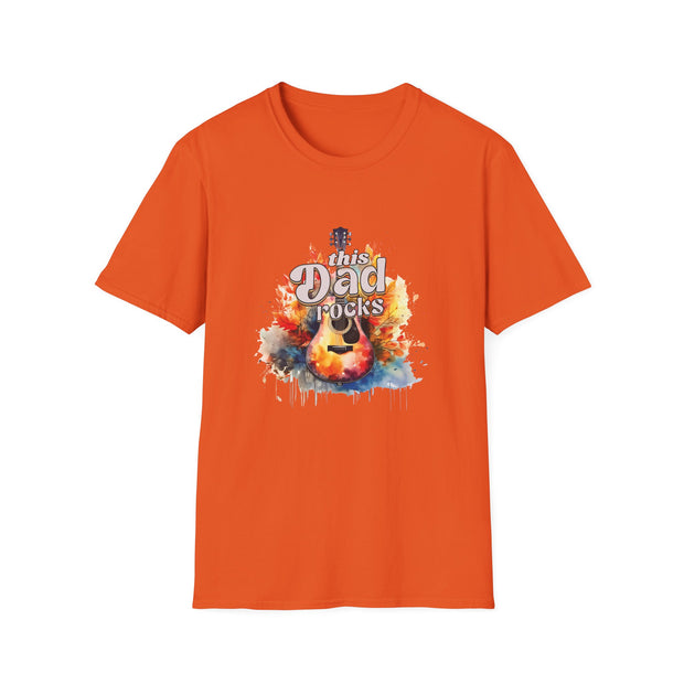 This Dad Rocks Unisex Softstyle T-Shirt