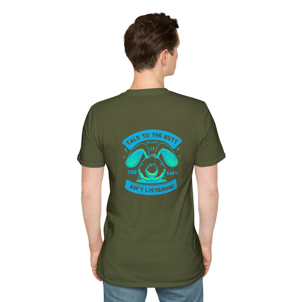 Talk to the Butt Unisex Softstyle T-Shirt