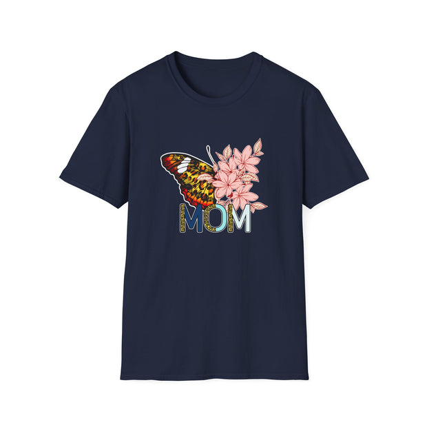 Butterfly Mom Unisex Softstyle T-Shirt