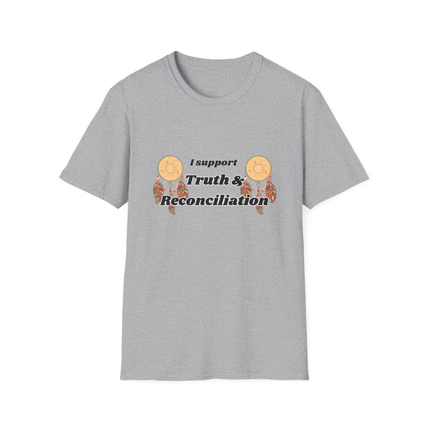 I Support Truth & Reconciliation Unisex Softstyle T-Shirt