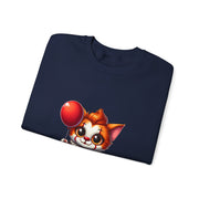 Horror Movie Cats Unisex Heavy Blend™ Crewneck Sweatshirt