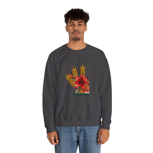 Saskatchewan Lily Unisex Heavy Blend™ Crewneck Sweatshirt