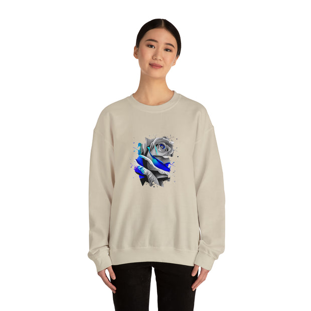 Rose Unisex Heavy Blend™ Crewneck Sweatshirt