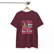 Anime, Boba, Sketching Unisex Heavy Cotton Tee