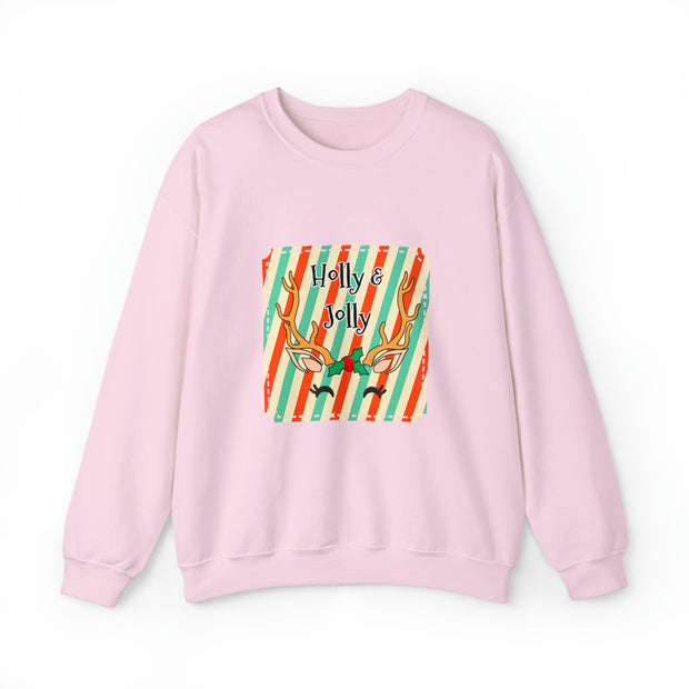 Reindeer Unisex Heavy Blend™ Crewneck Sweatshirt