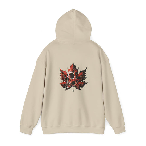 Maple Leaf Skull Unisex Heavy Blend™ Hooded Sweatshirt