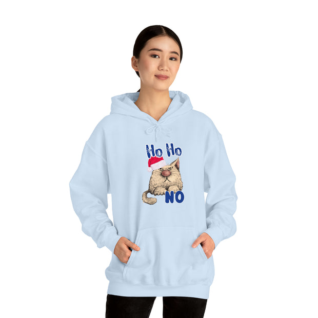 Christmas cat Unisex Heavy Blend™ Hooded Sweatshirt